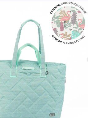 Brand New Lug Ferry XL SE Expandable Carry-All with Charm Bar